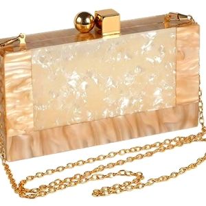 Menurra Acrylic Women's Clutch Bag